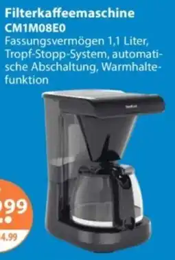 V Markt Tefal Filterkaffeemaschine CM1M08E0 Angebot