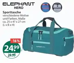 V Markt ELEPHANT HERO Sporttasche Angebot
