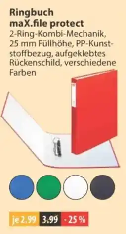 V Markt Ringbuch maX.file protect Angebot