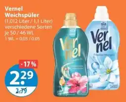 V Markt Vernel Weichspüler Angebot