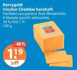 V Markt Kerrygold Irischer Cheddar herzhaft Angebot