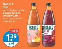 V Markt Hohes C Saft Angebot