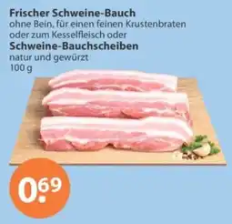 V Markt Frischer Schweine-Bauch Angebot