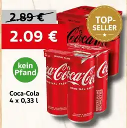 VELTA Free Shop Coca-Cola Angebot