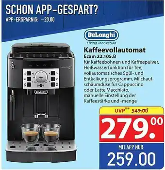 Famila Nord Ost Delonghi Kaffeevollautomat Angebot