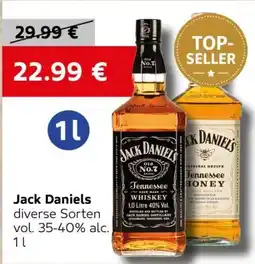 VELTA Free Shop Jack Daniels diverse Sorten Angebot