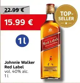 VELTA Free Shop Johnnie Walker Red Label Angebot