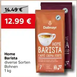 VELTA Free Shop Dallmayr Home Barista Bohnen Angebot