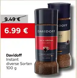 VELTA Free Shop Davidoff Instant diverse Sorten Angebot