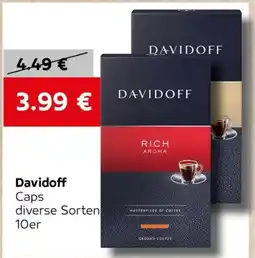 VELTA Free Shop Davidoff Caps Angebot