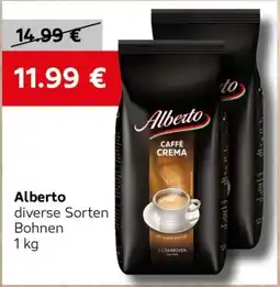 VELTA Free Shop Alberto diverse Sorten Bohnen Angebot