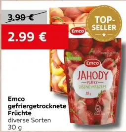 VELTA Free Shop Emco gefriergetrocknete Früchte Angebot