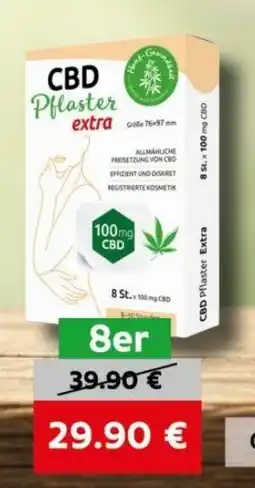 VELTA Free Shop CBD Pflaster extra Angebot