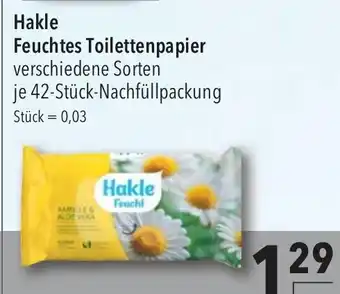 CITTI Markt Hakle Feuchtes Toilettenpapier Angebot