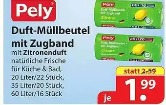 Famila Nord Ost Duft-müllbeutel Mit Zugband Pely Angebot