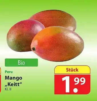 Famila Nord Ost Peru Mango „keitt” Angebot