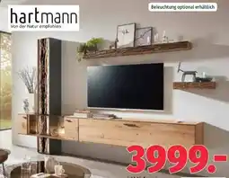 Segmüller Hartmann Möbelwerke Wohnwand Runa Angebot