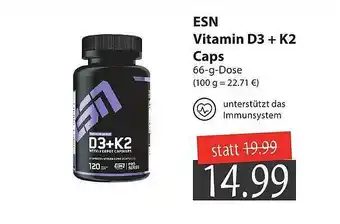 Famila Nord Ost Esn Vitamin D3 + K2 Caps Angebot