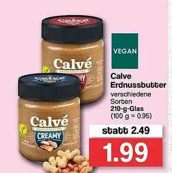 Famila Nord West Calve Erdnussbutter Angebot