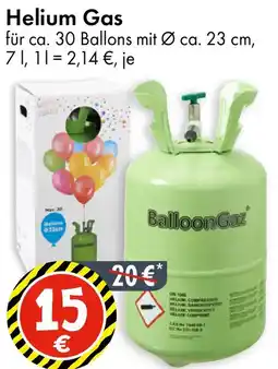 TEDi Helium Gas Angebot