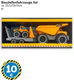 TEDi Baustellenfahrzeuge Set Angebot