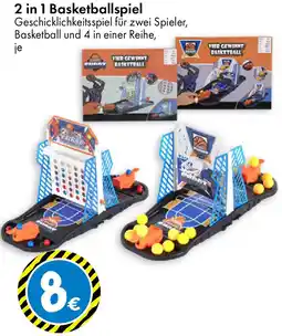 TEDi 2 in 1 Basketballspiel Angebot