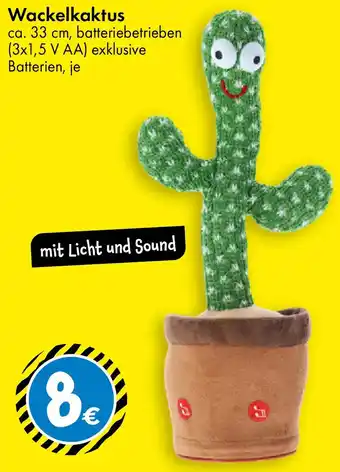 TEDi Wackelkaktus Angebot