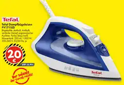 TEDi Tefal Dampfbügeleisen FV1711E0 Angebot