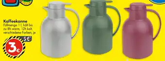 TEDi Kaffeekanne Angebot