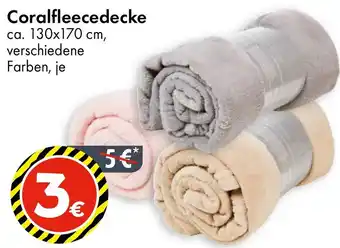 TEDi Coralfleecedecke Angebot