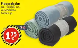 TEDi Fleecedecke Angebot