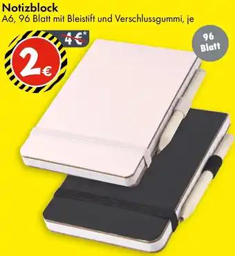 TEDi Notizblock Angebot