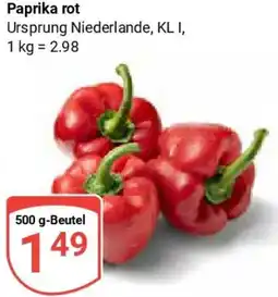 Globus Paprika rot Angebot