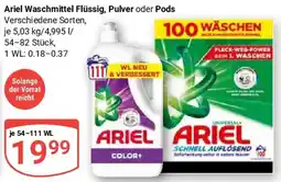Globus Ariel Waschmittel Flüssig, Pulver oder Pods Angebot
