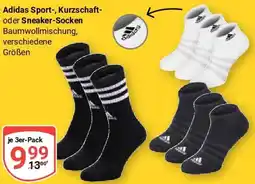 Globus Adidas Sport-, Kurzschaft- oder Sneaker-Socken Angebot
