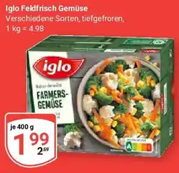 Globus Iglo Feldfrisch Gemüse Angebot