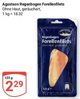 Globus Agustson Regenbogen Forellenfilets Angebot