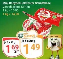 Globus Mini Babybel Halbfester Schnittkäse Angebot