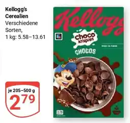 Globus Kellogg's Cerealien Angebot
