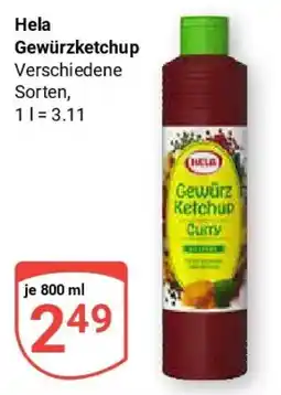 Globus Hela Gewürzketchup Angebot