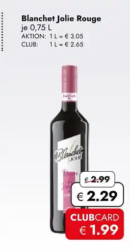 Travel Free Blanchet jolie rouge Angebot