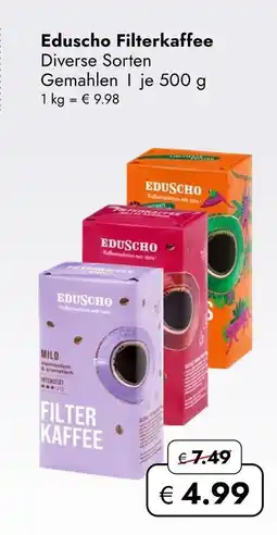 Travel Free Eduscho filterkaffee Angebot