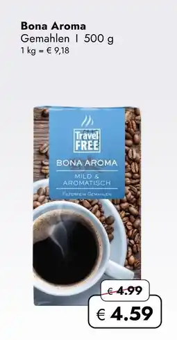 Travel Free Travel free bona aroma Angebot