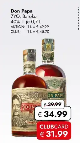 Travel Free Don papa baroko Angebot