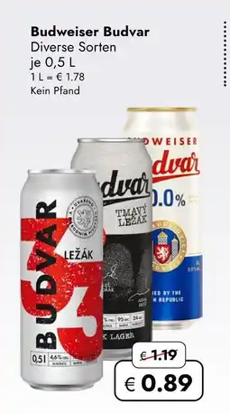 Travel Free Budweiser budvar Angebot