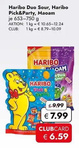 Travel Free Haribo duo sour Angebot
