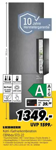 MEDIMAX Liebherr kühl-/gefrierkombination Angebot