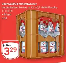 Globus Odenwald Q4 Mineralwasser Angebot