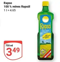 Globus Rapso 100% reines Rapsöl Angebot