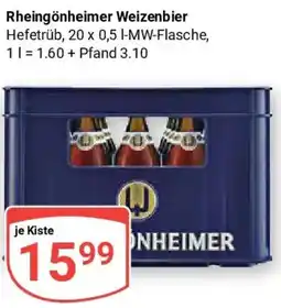 Globus Rheingönheimer Weizenbier Angebot